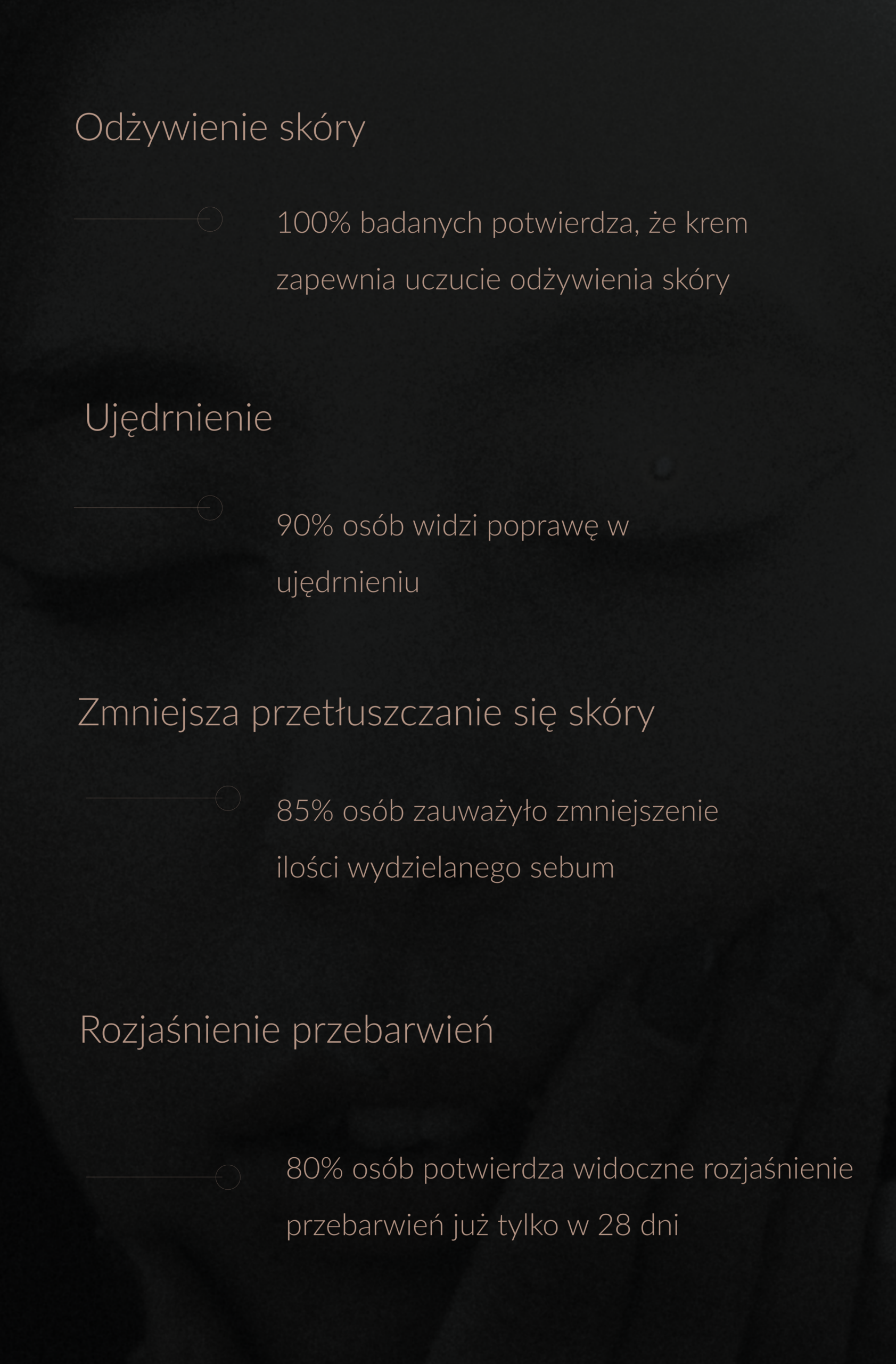 efekty odżwywienia skóry po zastosowaniu kosmetyków naturalnych